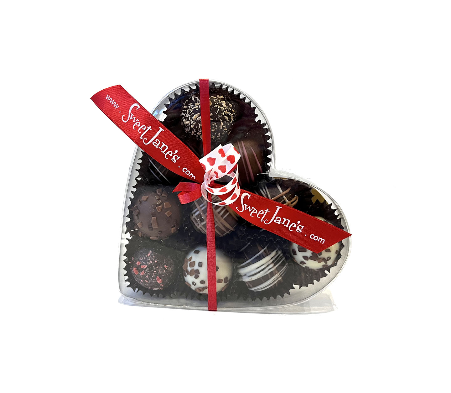 Valentine Truffle Heart Shaped Box